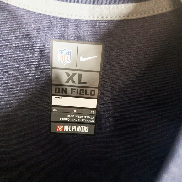 Nike On Field‎ Chicago Bears Mitchell Trubisky Football Jersey Mens XL - Picture 9 of 9